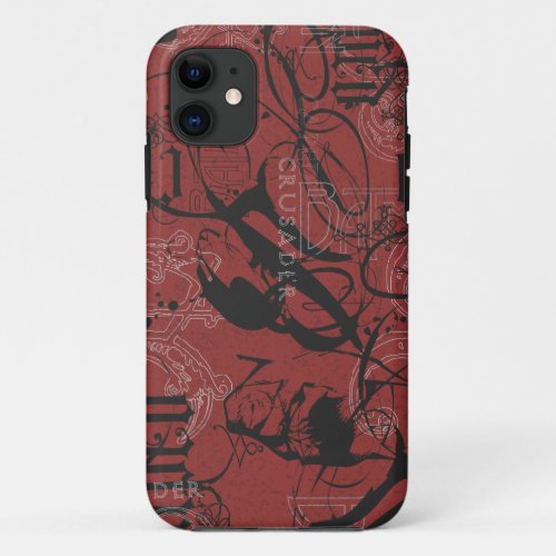 Batman Urban Legends _ Caped Crusader Pattern 2 iPhone 11 Case