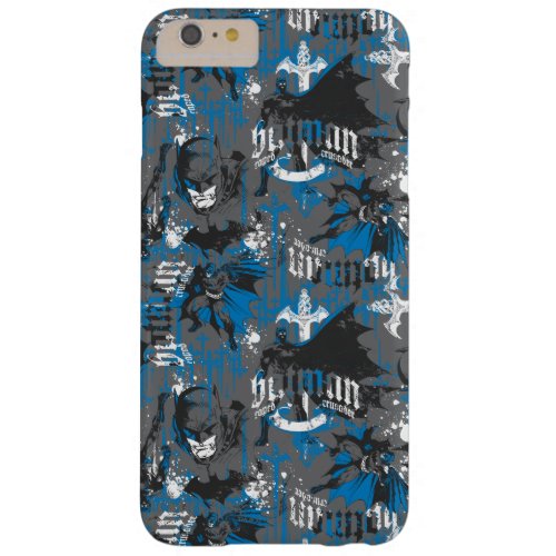Batman Urban Legends _ Caped Crusader Pattern Blue Barely There iPhone 6 Plus Case