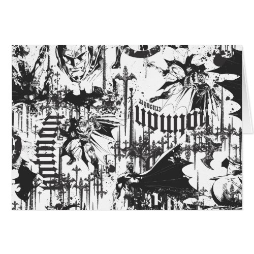 Batman Urban Legends _ Caped Crusader Pattern BW