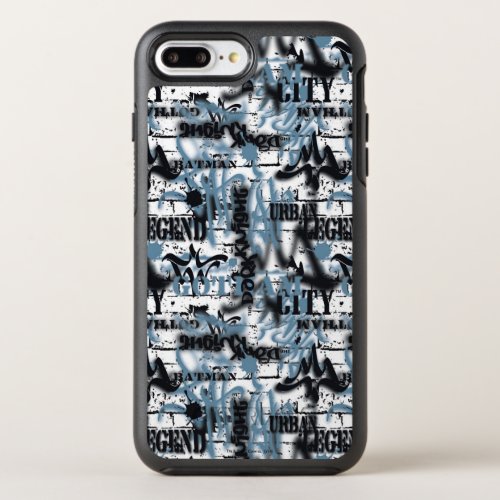 Batman Urban Legends _ Graffiti Text Blue OtterBox Symmetry iPhone 8 Plus7 Plus Case