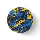 Batman Urban Legends - Head Pattern 2 Blue/Yellow