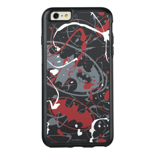 Batman Urban Legends _ Paint Splatter Logo Pattern OtterBox iPhone 66s Plus Case