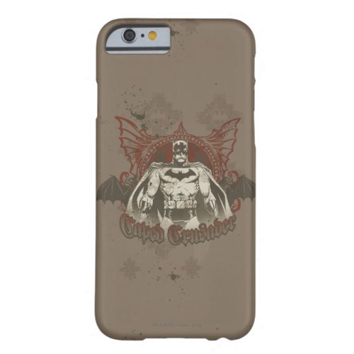 Batman Urban Legends _ RedTaupe Caped Crusader Barely There iPhone 6 Case