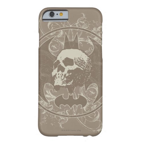 Batman Urban Legends _ WhiteTaupe Skull Barely There iPhone 6 Case