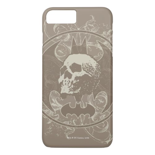 Batman Urban Legends _ WhiteTaupe Skull iPhone 8 Plus7 Plus Case