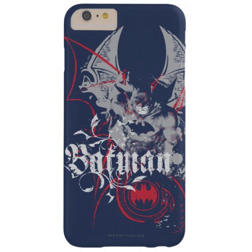 Batman Urban Legends _ Wings Red on Blue Barely There iPhone 6 Plus Case