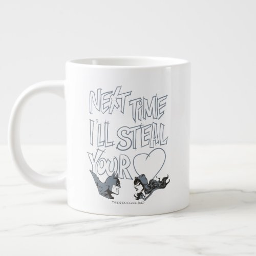 Batman Valentine Catwoman _ Ill Steal Your Heart Giant Coffee Mug