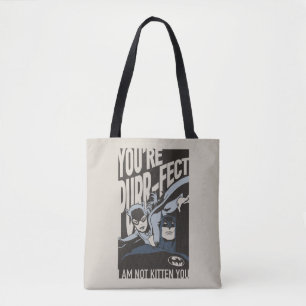Batman Valentine Catwoman - You're Purr-fect Tote Bag