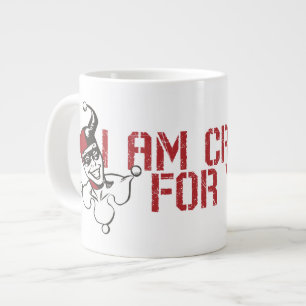 Batman Valentine Joker & Harley - Crazy For You Giant Coffee Mug