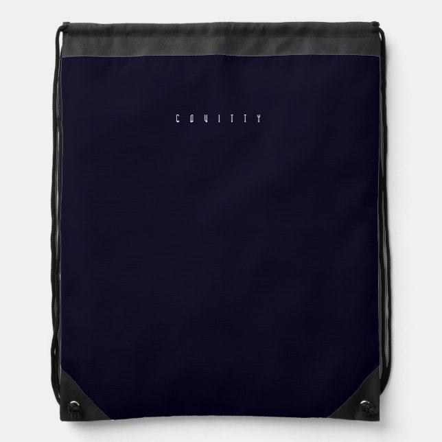 Batman Variety Covitty Draft Drawstring Backpack (Front)