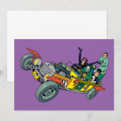 Batman Villains In Jokermobile (Front/Back)