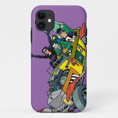 Batman Villains In Jokermobile iPhone 11 Case