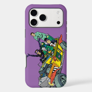 Batman Villains In Jokermobile iPhone 17 Pro Max Case