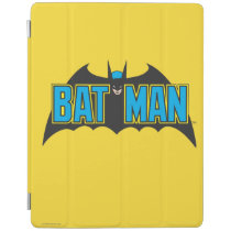 Batman | Vintage Blue Black Logo iPad Smart Cover