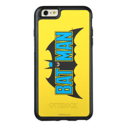 Batman | Vintage Blue Black Logo OtterBox iPhone 6/6s Plus Case