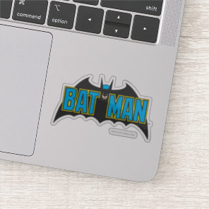 Batman | Vintage Blue Black Logo Sticker