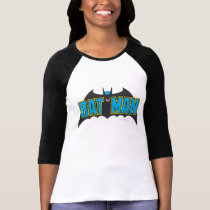Batman | Vintage Blue Black Logo T-Shirt