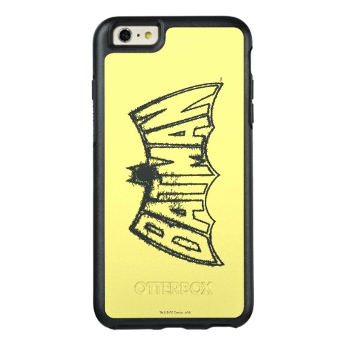 Batman  Vintage Symbol Logo OtterBox iPhone 66s Plus Case