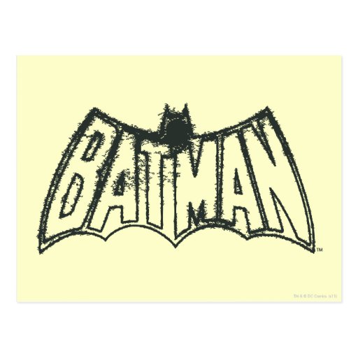 Batman | Vintage Symbol Logo Postcard | Zazzle