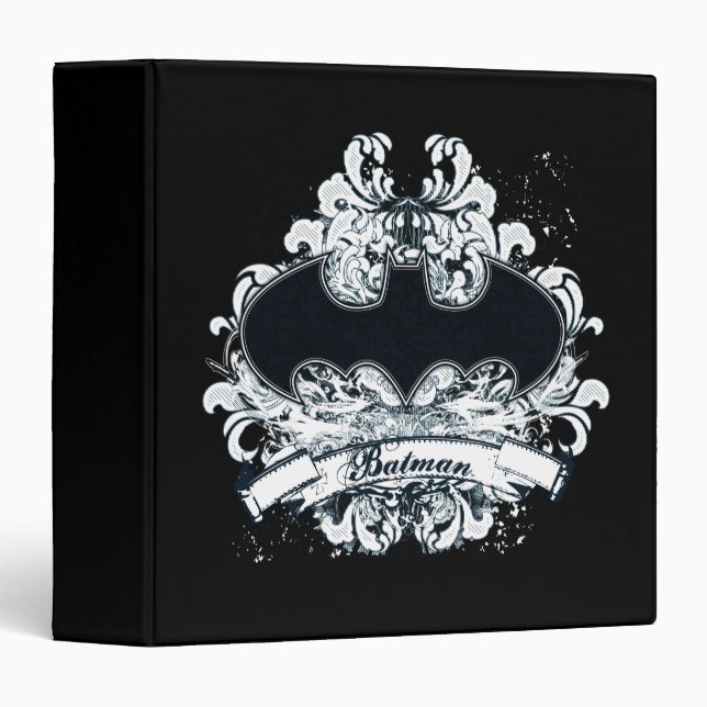 Batman Vintage Urban Grunge Binder (Front/Spine)