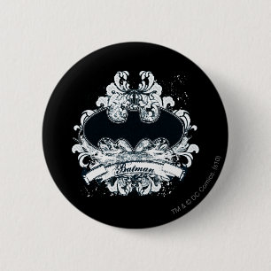 Batman Vintage Urban Grunge Pinback Button