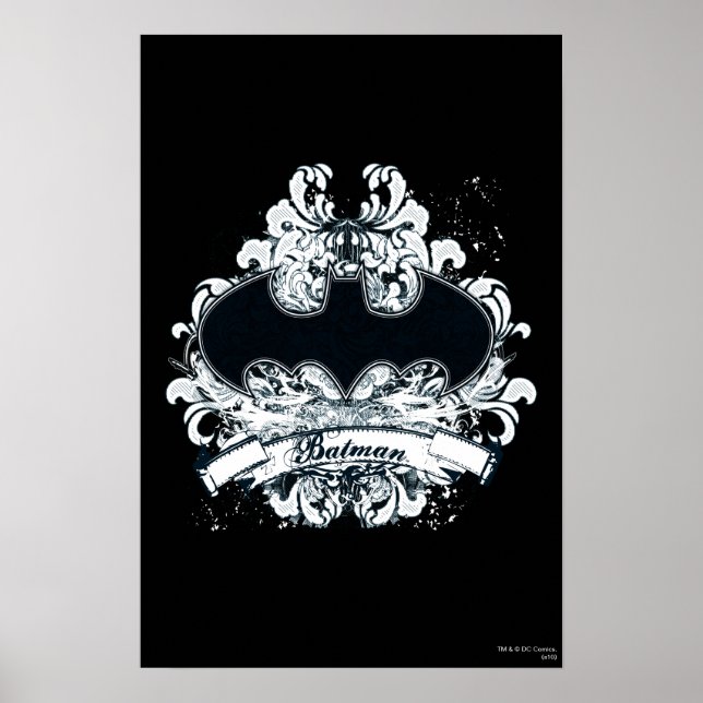 Batman Vintage Urban Grunge Poster (Front)
