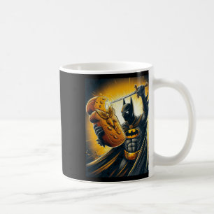 Batman Vs Bread Sticker Coffee Mug