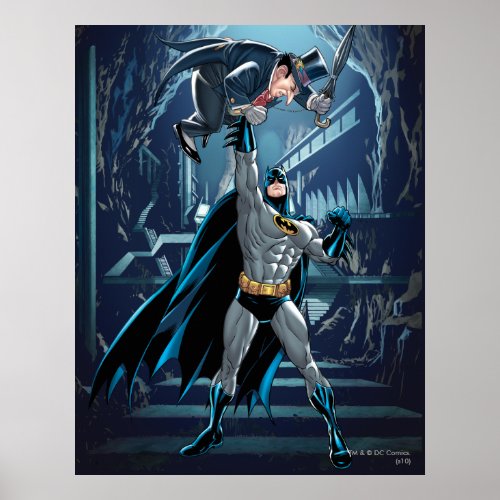 Batman vs Penguin Poster