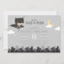 Batman | We Are Over the Moon Boy Baby Shower Invitation