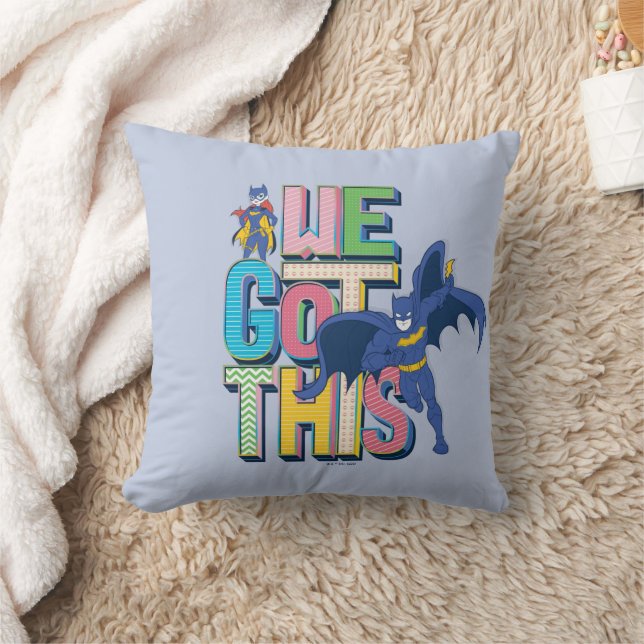 Batman | We Got This Throw Pillow (Blanket)