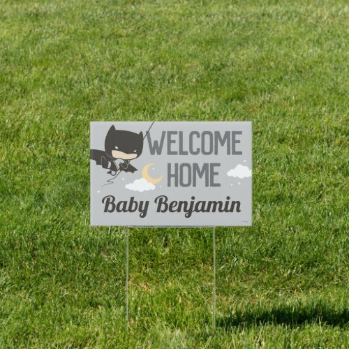 Batman Welcome Home Little Super Hero  Sign