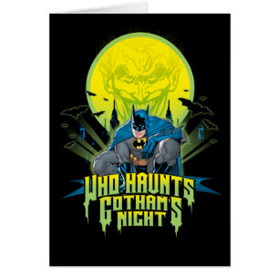 Batman Who Haunts Gothams Night Cards