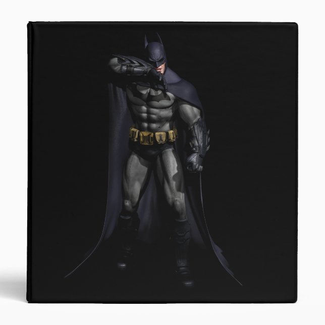 Batman Wiping His Brow 3 Ring Binder (Front)