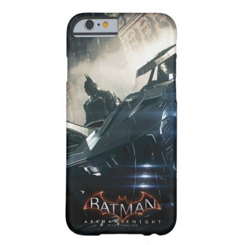 Batman With Batmobile In The Rain Barely There iPhone 6 Case