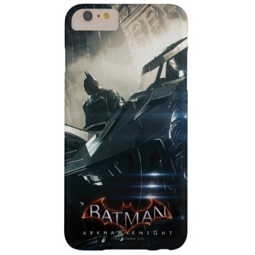 Batman With Batmobile In The Rain Barely There iPhone 6 Plus Case