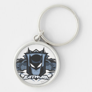 Batman with Batmobiles Keychain