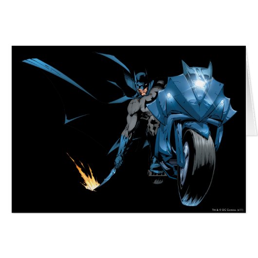 Batman with Cycle Cards (Front Horizontal)