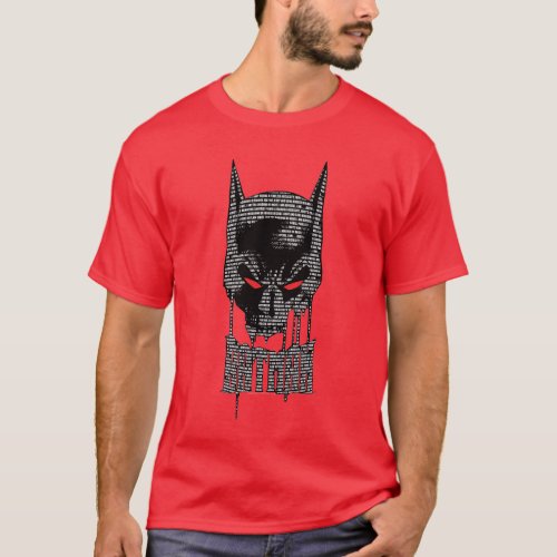 Batman With Mantra T_Shirt