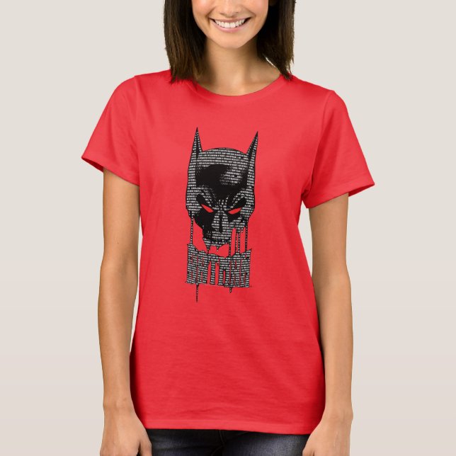 Batman With Mantra T-Shirt (Front)