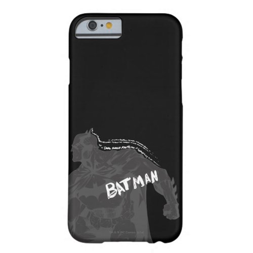 Batman _ Wordy Barely There iPhone 6 Case
