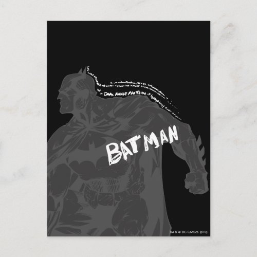 Batman _ Wordy Postcard