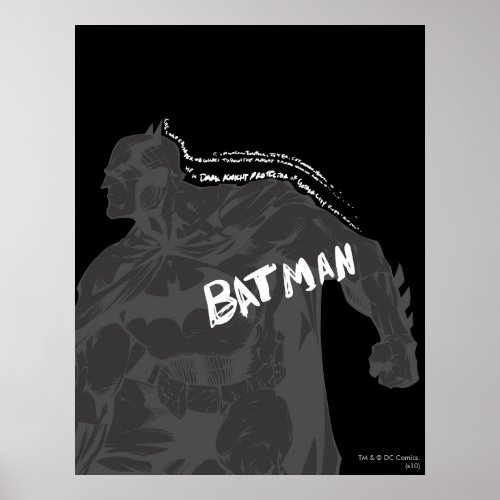 Batman _ Wordy Poster