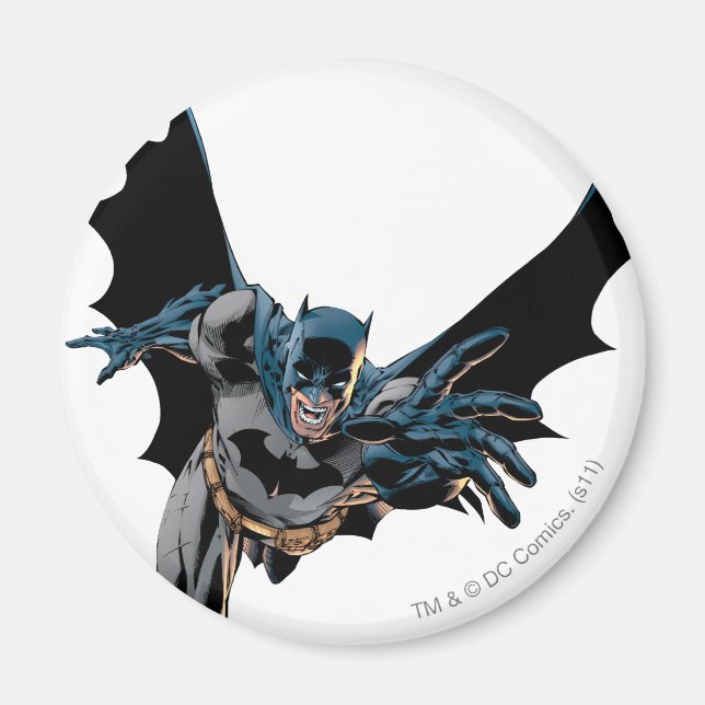 Batman yells and lunges magnet (Front)