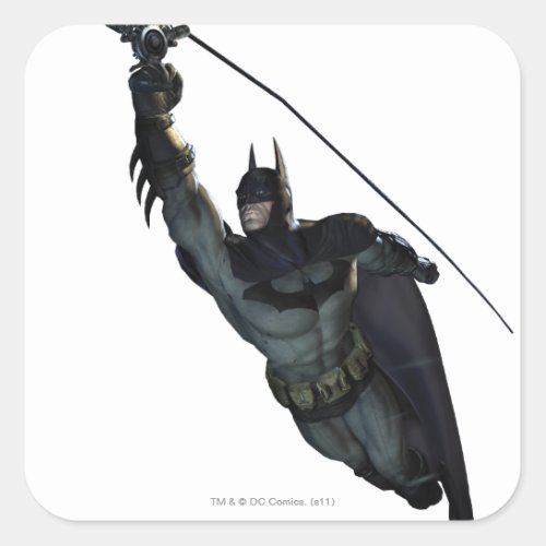 Batman Zip Line Square Sticker