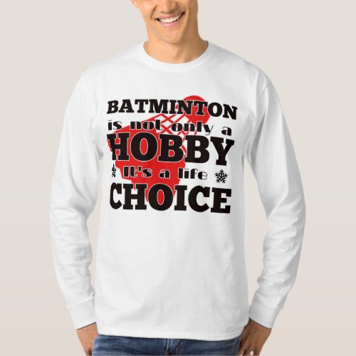 Batminton T_Shirt