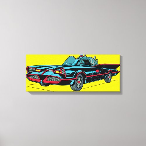 Batmobile Canvas Print