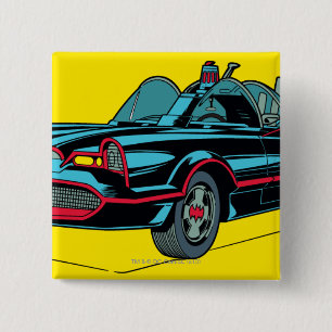 Batmobile Pinback Button
