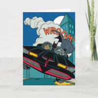 Batmobile Wroom! Card