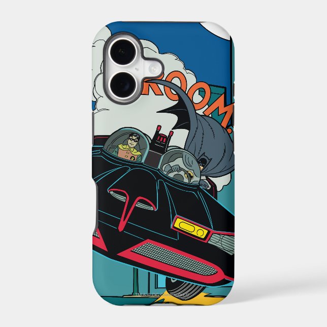 Batmobile Wroom! Iphone Case (Back)