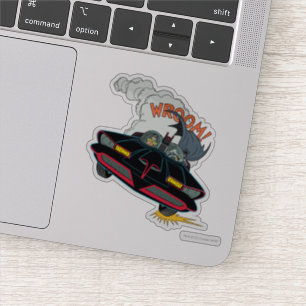 Batmobile Wroom! Sticker
